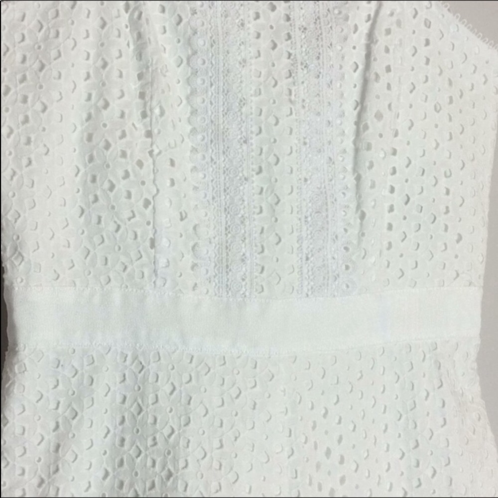 Banana Republic Eyelet Lace Elevated Jumpsuit - Picture 3 of 8